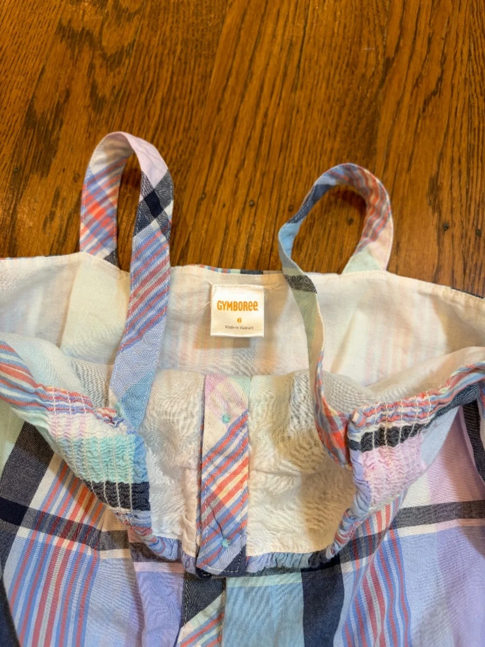 Gymboree Plaid Romper | Girls Size 6